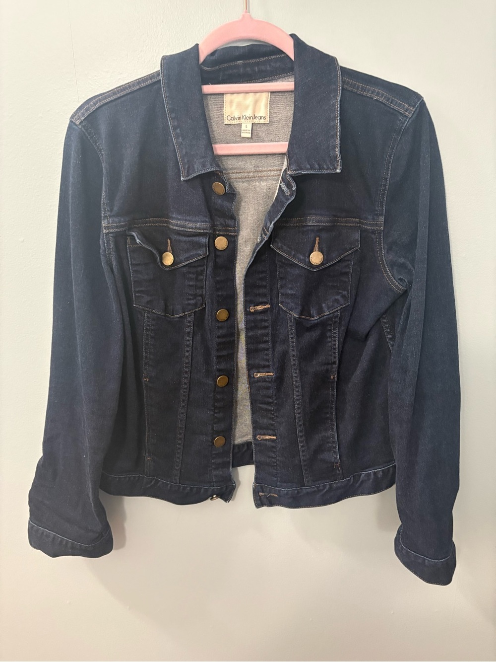 Calvin Klein Jeans Indigo Denim Trucker Jacket